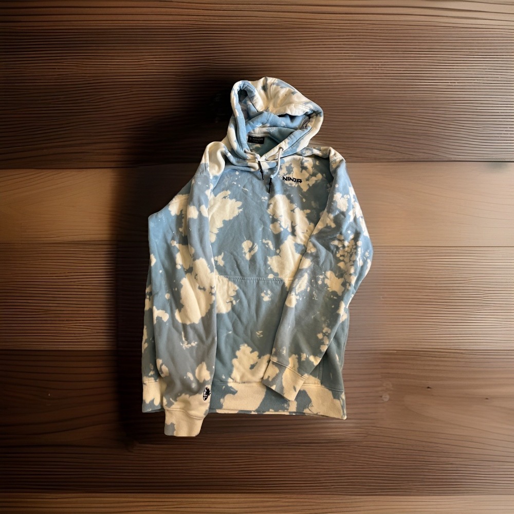 Ninja Blue Tye-dye Sweatshirt XL
